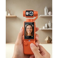Astraltech Taşınabilir 4K Gimbal Kamera 180 Derece Döner Lens