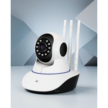 Astraltech Wifi Kamera 3.0mp 1080P Gece Görüşü 64 GB Sd Sd Kart Desteği