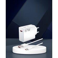 Astraltech 67 Watt Type C Hızlı Şarj Adaptörü Huawei P30 P40 Mate 20 Pro Uyumlu