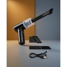 Astraltech Şarjlı Mini Araç Süpürgesi 120W 5500PA Vakum Gücü
