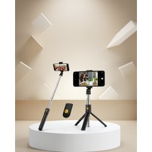 Astraltech Manyetik Tripod Selfie Çubuğu Bluetooth Uzaktan Kumandalı