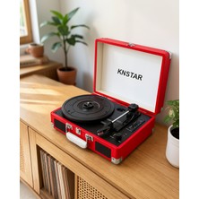 Astraltech Taşınabilir Pikap 1800 Mah Pil Bluetooth ve Sd Kart Destekli