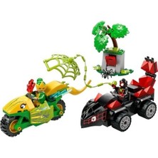 Mabelme Store | Spidey ve Inanılmaz Arkadaşları Spin ve Electro Dinozor Aracı Takibi 11198-4 Yaş ve Üzeri Erkek ve Kız Çocuklar Için Yaratıcı Oyuncak Yapım Seti (12