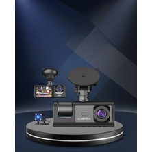 Astraltech Üç Kameralı Araç Kamerası Full Hd Ön + Hd Iç/arka