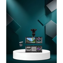 Astraltech 3 Kameralı Araç Kamera Suya Dayanıklı 32 GB Destekli