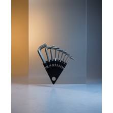 Astraltech 9 Parça Alyan Anahtar Seti With Plastik Tutucu