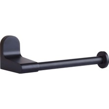 Kawin Canarm Lyla Mbk Modern Doku Tutucu - Mat Siyah Alüminyum Tuvalet Kağıdı Tutacağı, 16,5 cm G x 5,4 cm Y, Çağdaş Banyolar Için Şık Duvara Monte Tasarım
