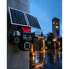 Astraltech 4 Kameralı Akıllı Güvenlik Kamera Sistemi 4g ve Güneş Enerjisi Destekli