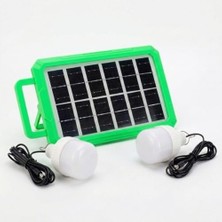Mabelme Store 2 Ampullü Solar Panelli Powerbank Özellikli Kamp Işığı Seti – Güneş Enerjili LED Kamp Aydınlatma Sistemi, Taşınabilir Şarjlı Çadır Lambası, Outdoor Ac