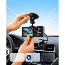 Astraltech Üç Kameralı Araç Içi Kayıt Sistemi Full Hd Gece Görüşlü Xuczzzaraçiçikameraaaa-3