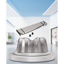 Astraltech Katlanabilir Araç Güneşliği – Alüminyum Yansıtıcı & Süngerli Izolasyon