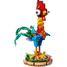 Mabelme Store Priness Moana 2 Heihei 43272 – 9 Yaş ve Üzeri Çocuklar Için Döndürülebilir Baş ve Kanatları Olan Tavuk Figürü Içeren Model Yapım Seti, Kız ve Erkek Ço
