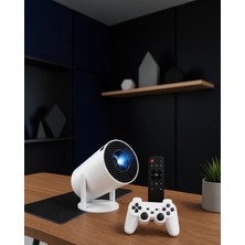 Astraltech Kablosuz Mini Projeksiyon Cihazı Oyun Konsolu Uyumlu
