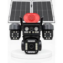 Astraltech 4 Kamera Güneş Enerjili Akıllı Kamera UCZZSNR22KAMERA