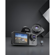 Astraltech Üç Kameralı 1080P Full Hd Araç Içi Kamera