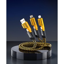 Astraltech 4'ü 1 Arada Usb-C Usb-A Lightning Şarj Kablosu 65W