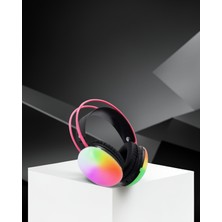 Astraltech Rgb Işıklı Bluetooth Kulaklık Type-C Şarjlı 40MM Sürücü