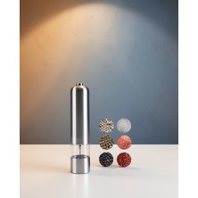 Astraltech Otomatik Baharat Değirmeni Gıda Sınıfı Çelik Sessiz Öğütücü