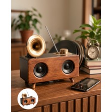 Astraltech Retro Stil Bluetooth Hoparlör 90 Db