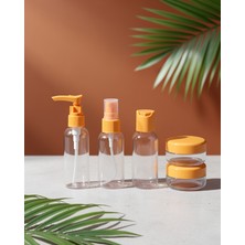 Astraltech 5 Parça Şeffaf Seyahat Banyo Seti 30 ml