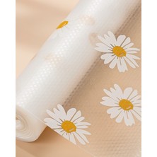 Astraltech 10 Metre Papatya Desenli Kaymaz Mat UCZZ10MPAPATYAKAYDIRMAZ-2