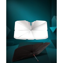 Astraltech Katlanabilir Oto Cam Güneşliği 125X65 cm Tüm Araçlara Uyumlu