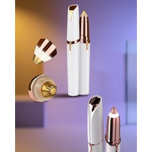 Astraltech Yüz Epilatörü USB Şarjlı LED Işıklı Çift Başlıklı