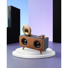 Astraltech Retro Stil Bluetooth Hoparlör Fm Radyo 3000MAH