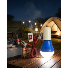 Astraltech 12V LED Ampul Timsah Kıskaçlı Taşınabilir Aydınlatma