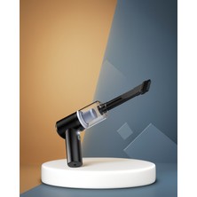 Astraltech Mini Şarjlı Araç Süpürgesi 120W Motor, 5500PA Vakum Emiş, Yıkanabilir Filtre
