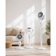 Astraltech Dikey Döner Vantilatör F1 Masaüstü ve Tam Boy Kullanım