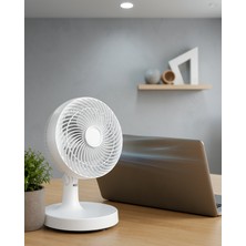 Astraltech Mini Masaüstü Vantilatör Otomatik Salınım 2 Hız Seçeneği