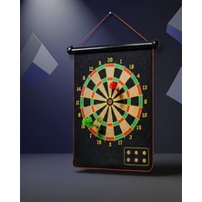 Astraltech Manyetik Dart Tahtası Seti 6 Adet Manyetik Dart Oku ile