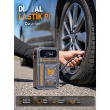 Astraltech Taşınabilir Kablosuz Lastik Pompası 150 Psı Dijital Ekran