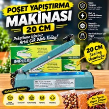 Enra 20 cm demir gövde poşet yapıştırma makinesi