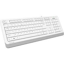 Mabelme Store FK10 Q USB Türkçe Fn-Multimedya Klavye, Beyaz
