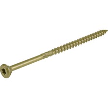 Kawin Hillman Power Pro 48604 Ahşap Vidalar, 10 x 4 Inç, Premium Dış Mekan Güverte Vidaları, Paslanmaya Dayanıklı, Epoksi Kaplı Bronz, 1 Lb Kutu, 52 Adet
