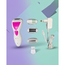 Astraltech 4 Başlıklı Şarjlı Epilatör Çok Amaçlı Model