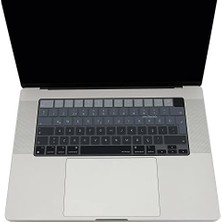 Mabelme Store MacBook Türkçe Q Klavye Koruyucu M1-M5 | A2681 A3113 A3240 A3449 A2442 A3426 A3434 A2485 A3429 | Air 13.6-15.3 Pro 14-16 Neo 13 | Silikon Keyboard Cov