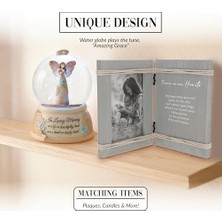 Mabelme Store 19061 Light Your Way Memorial In Loving Memory Musical Water Globe, 100MM