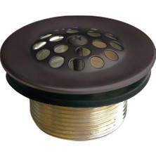 Mabelme Store Brass DTL205 Küvet Tahliye Süzgeci ve Izgara, Yağ Ovuşturdu Bronz
