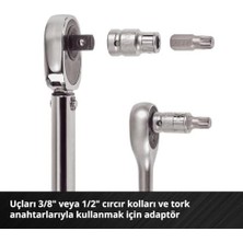 Mabelme Store Orijinal  Xl-Case Otomotiv Bit Seti – 40 Parça (10 mm Altıgen Saplı Crv Çelik Power Bitler, 10 mm Altıgen 3/8" ve 1/2" Kare Lokma Adaptörleri, Saklama