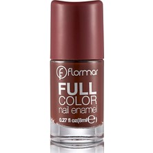Mabelme Store Yoğun Renk Veren Parlak Oje Kiremit Kırmızısı Full Nail Enamel FC10 Penthouse