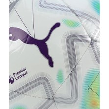 Mabelme Store Orbita Mini Pl Thrill Unisex Yetişkin Top, Puma White-Multicolor, Mını