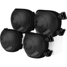 And Ride S-M Dizlik ve Dirseklik Scooter Koruyucu Set Black&ash 230926-00174