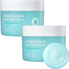 Mabelme Store Aqua Moisture Cream Nemlendirici Yatıştırıcı Krem Seti Hyaluronik Asit Panthenol 2X150 ml