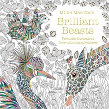 Mabelme Store Millie Marotta's Brilliant Beasts: A Collection For Colouring Adventures: 10 (Kapak Resmi Değişebilir)