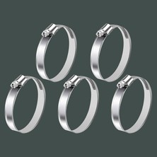 Adet Hortum Kelepçesi Tork Ayarlı 28X48 mm Paslanmaz Çelik Boru Metal Kelepçe Ayarlanabilir Klips