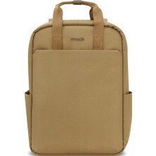 MCE-1523 Nova Eco Çevre Dostu Laptop Sırt Çantası 15.6 Inç, Ykk Fermuarlı Bilgisayar Sırt Çantası, Kadın ve Erkek Günlük Çanta, Okul ve Iş Çantası, Camel