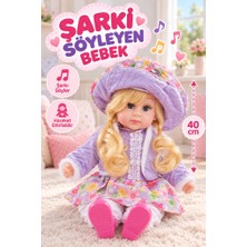 Farbu Oyuncak Güzel Yüzlü En İyi Arkadaşım 40 Cm Modaya Uygun Gerçekçi Detaylı Eğlenceli Oyuncak Elyaf Bebek